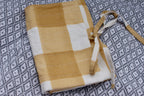 Buttercup Gingham Book Sleeve