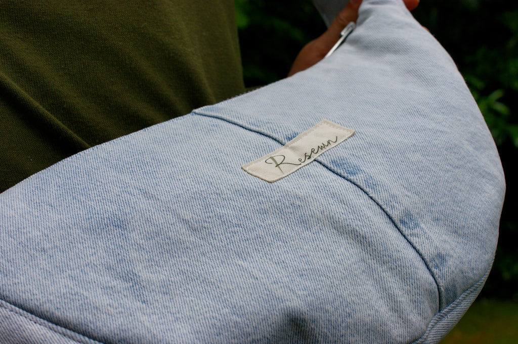 Sunflower Sky Denim Bag
