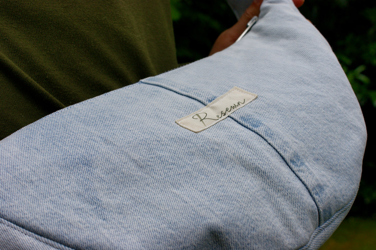 Sunflower Sky Denim Bag