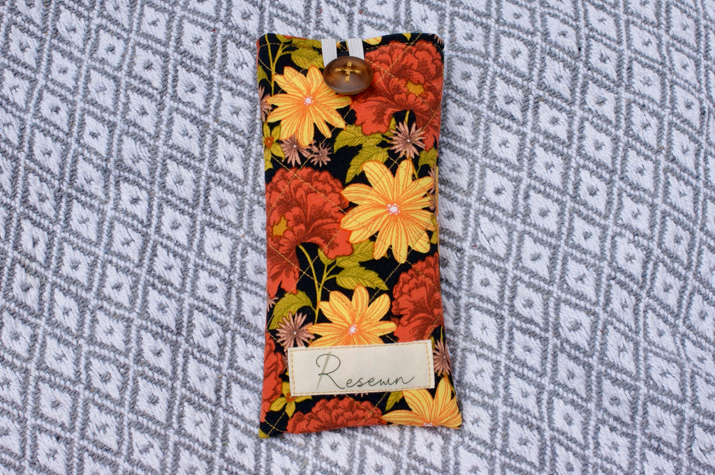Golden Meadow Glasses Case