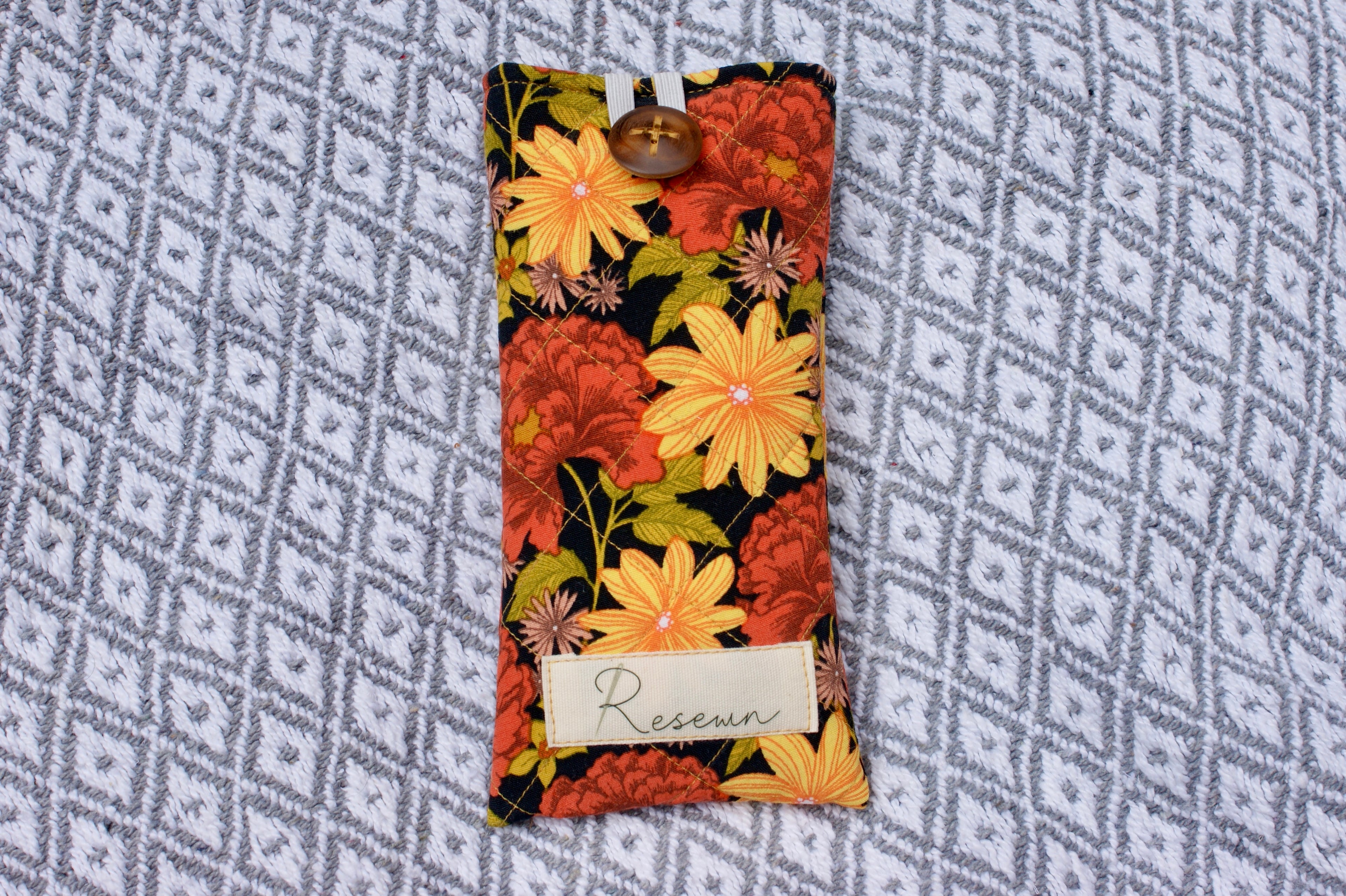 Golden Meadow Glasses Case